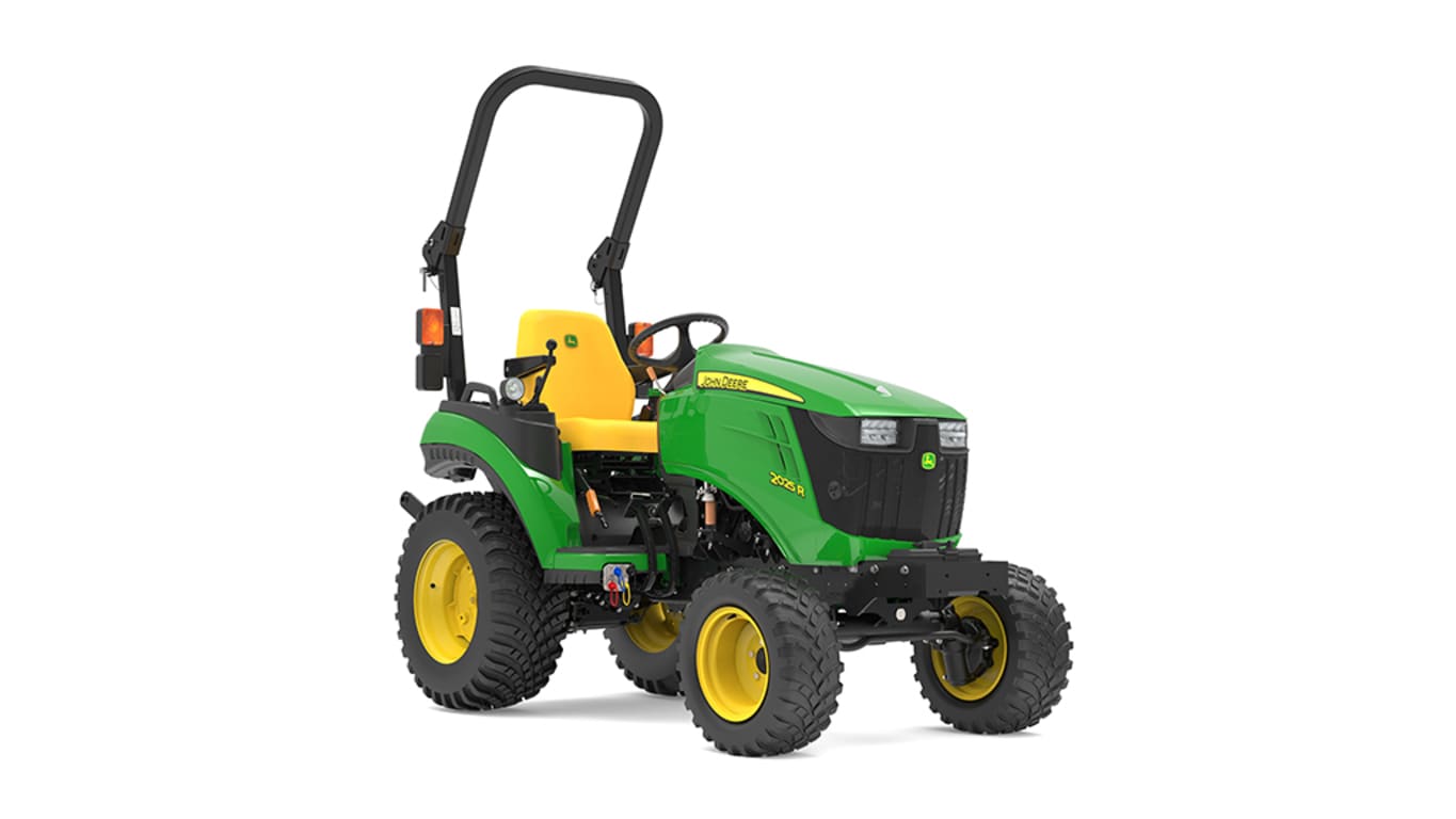 John Deere 2025R side profile